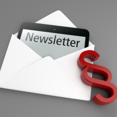 Marketing & Akquise  Rechtlich sicher gestalten  Der Newsletter
